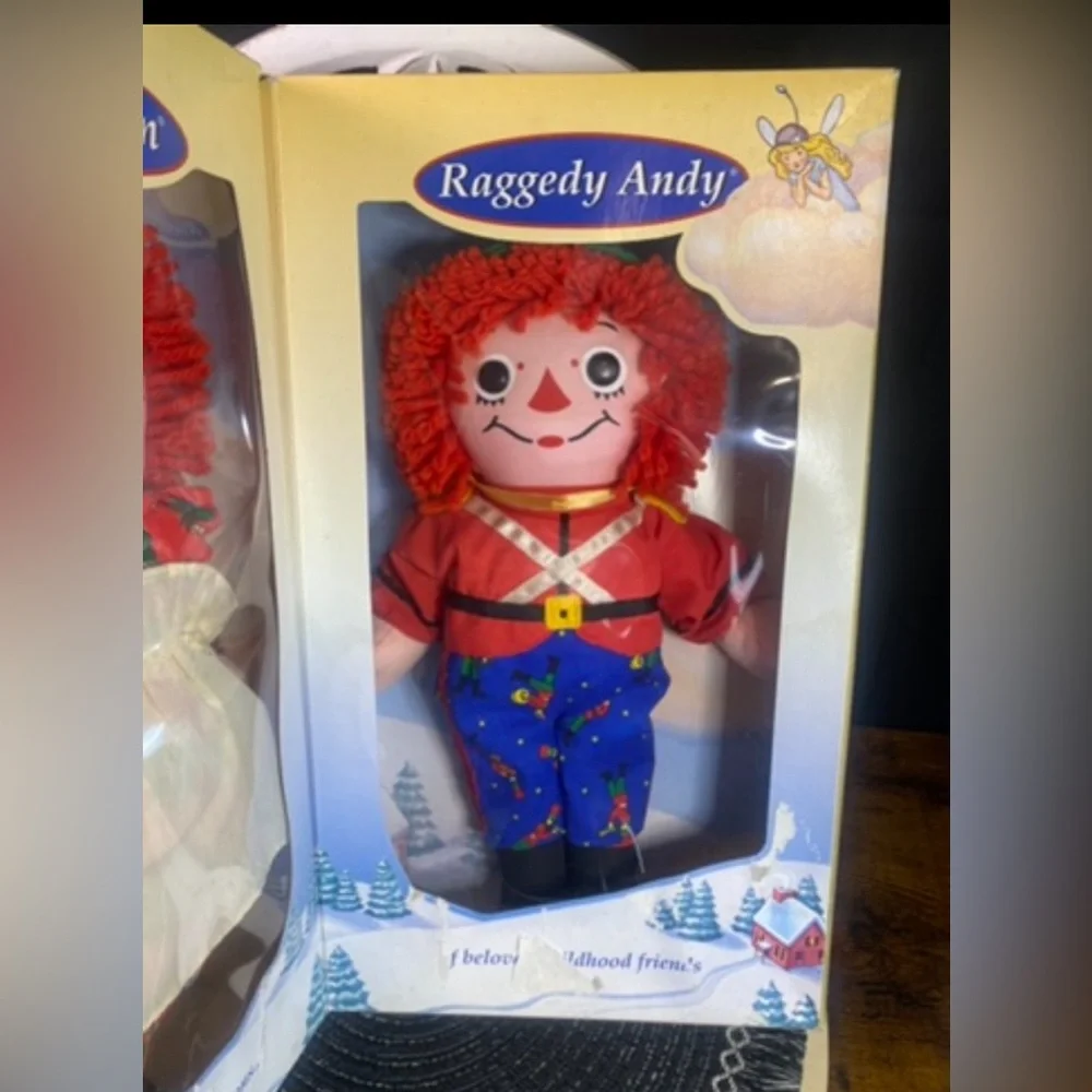 Vintage‎ 1997 Raggedy Ann & Andy Classic Doll Set